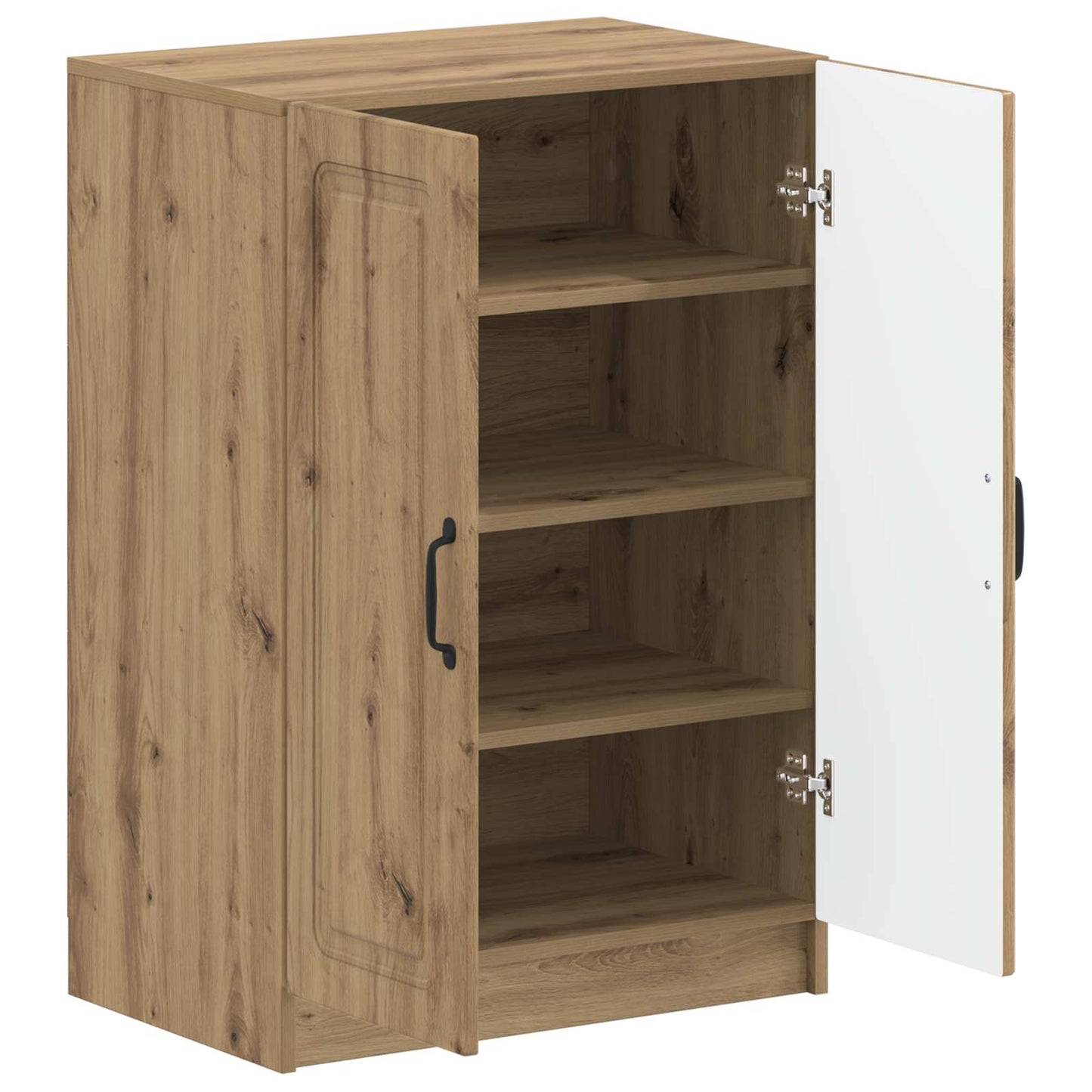 Sko skab UTRECHT 59,5 x 39,5 x 87 cm Konstrueret træ Artisan-eg