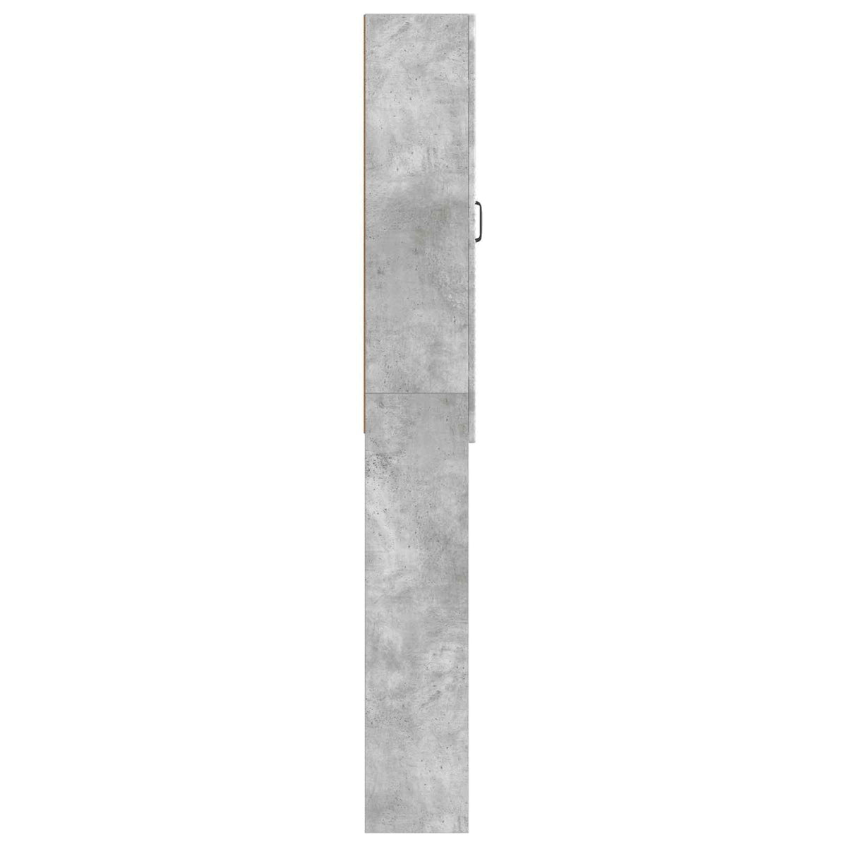 Toilet Skab UTRECHT Betongrå 66 x 25,5 x 190 cm Konstrueret træ
