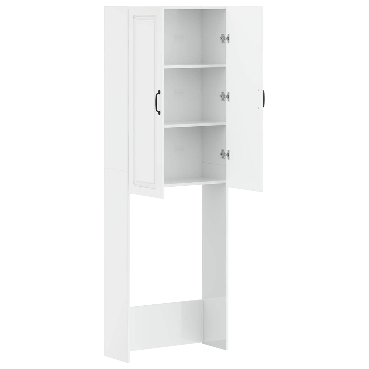 Toilet Skab UTRECHT Hvid højglans 66 x 25,5 x 190 cm