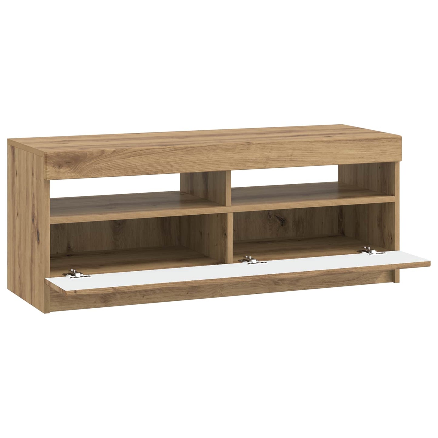 LED TV-skab Artisan-eg Konstrueret træ