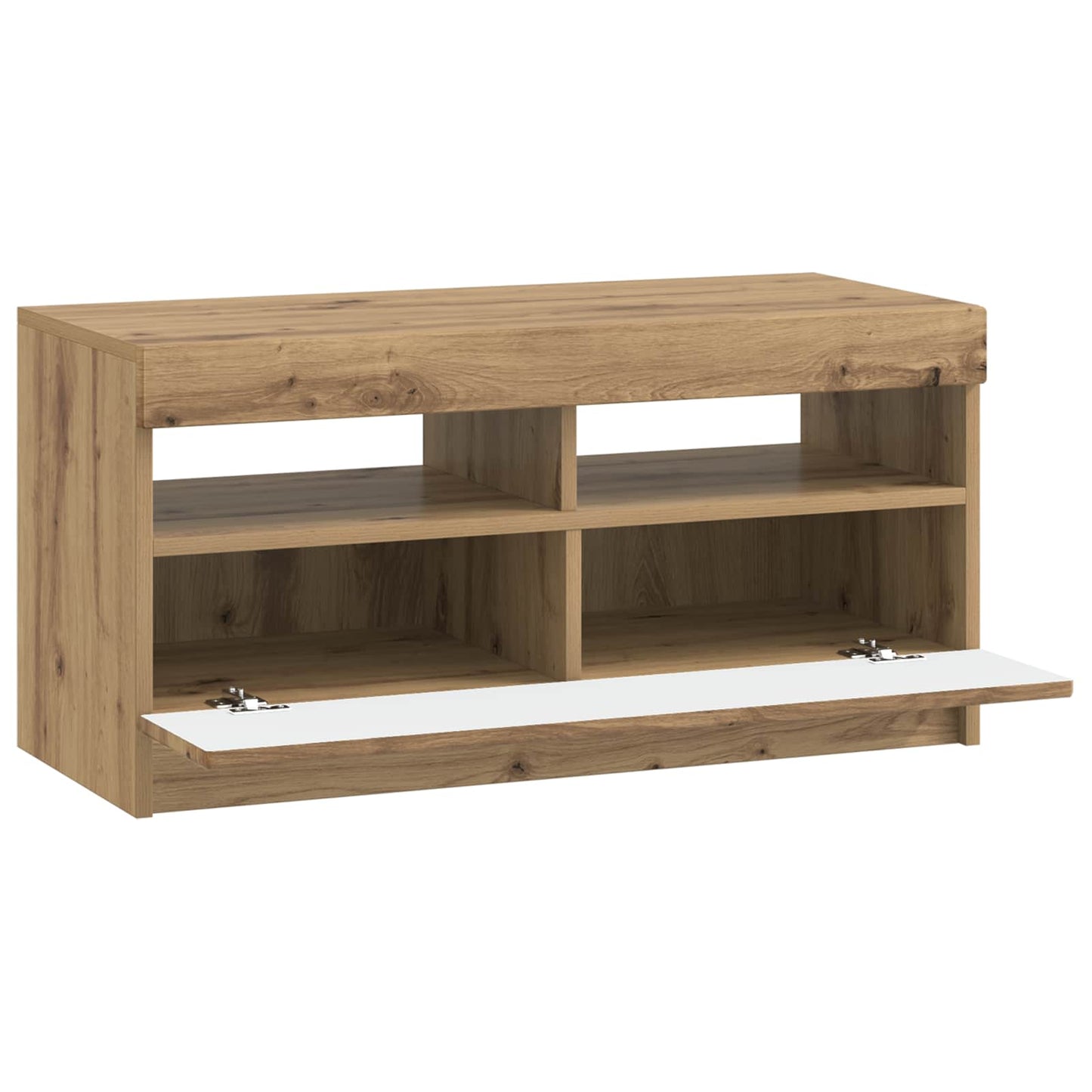 LED TV-skab Artisan-eg Konstrueret træ
