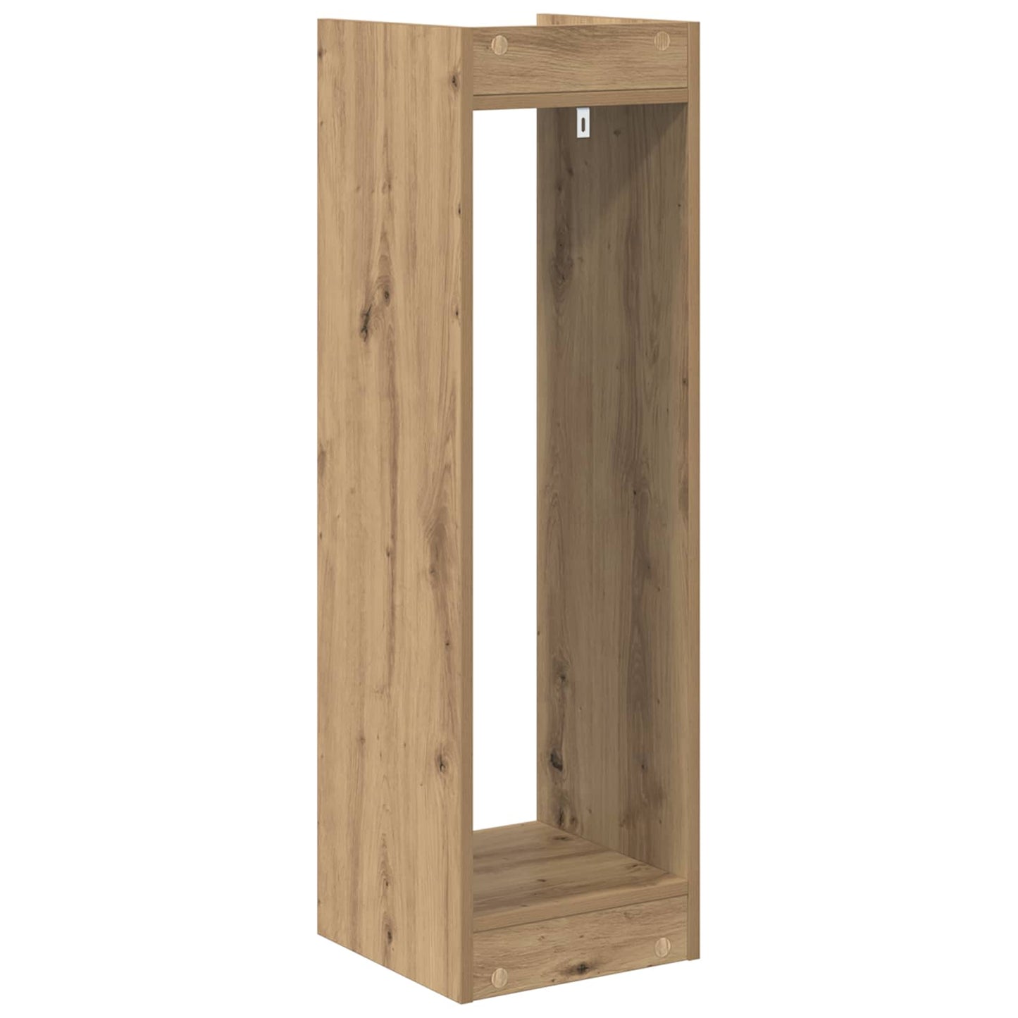 Planteholder Artisan-eg 30 x 30 x 100 cm Konstrueret træ