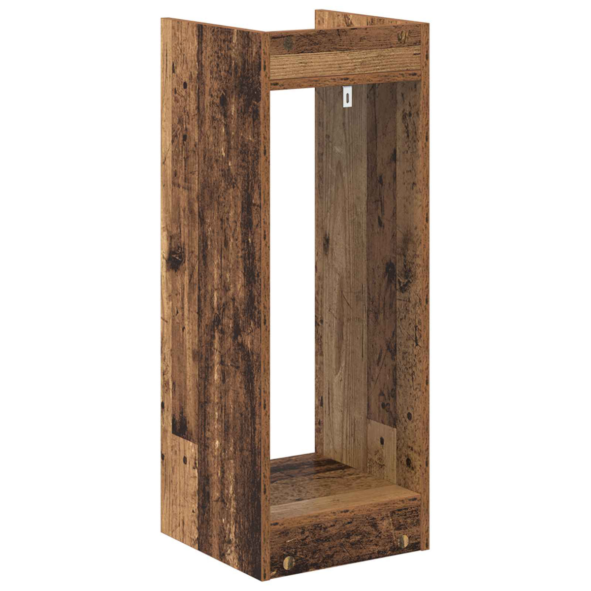 Planteholder 2 stk. Gammelt træ 30 x 30 x 80 cm Konstrueret træ
