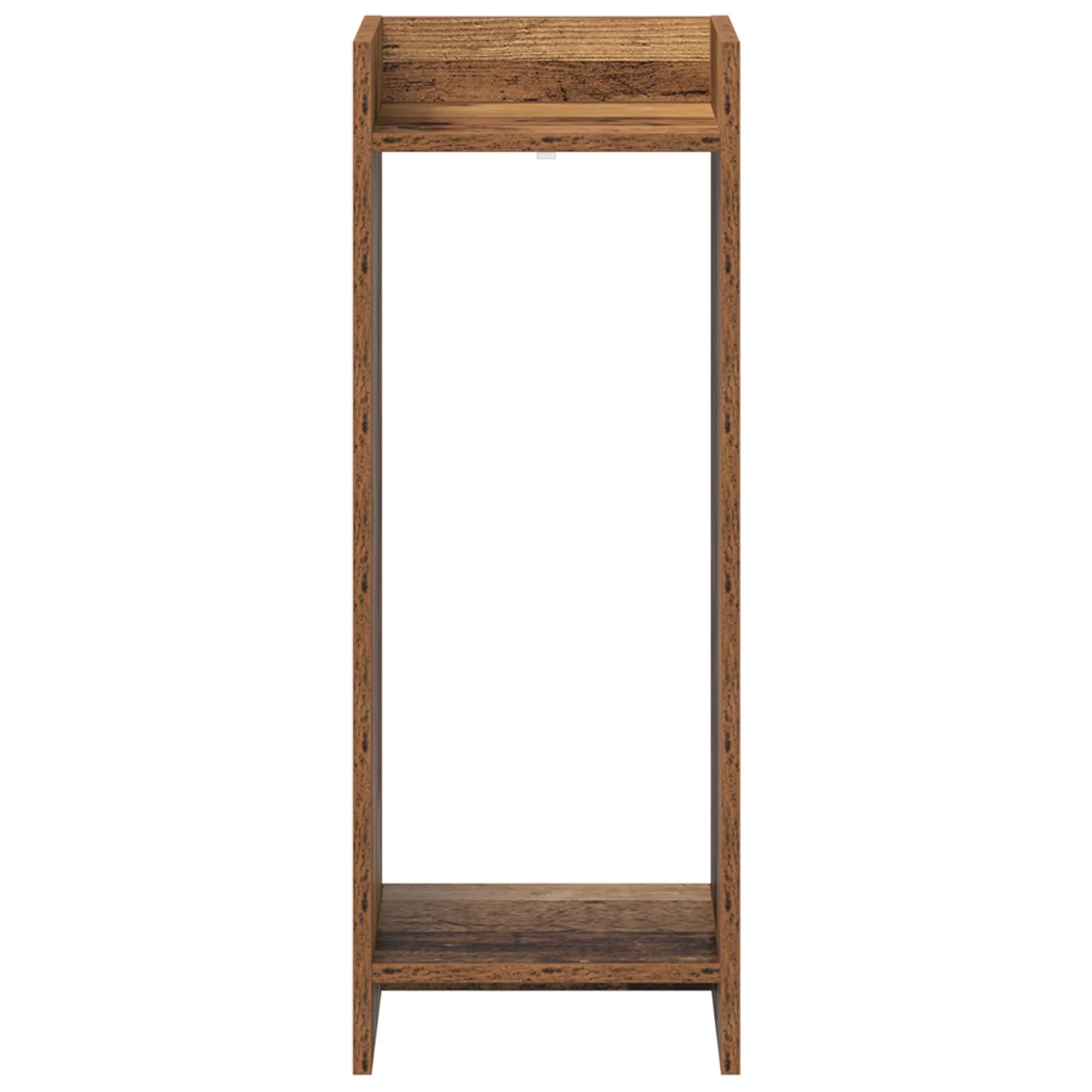 Planteholder 2 stk. Gammelt træ 30 x 30 x 80 cm Konstrueret træ