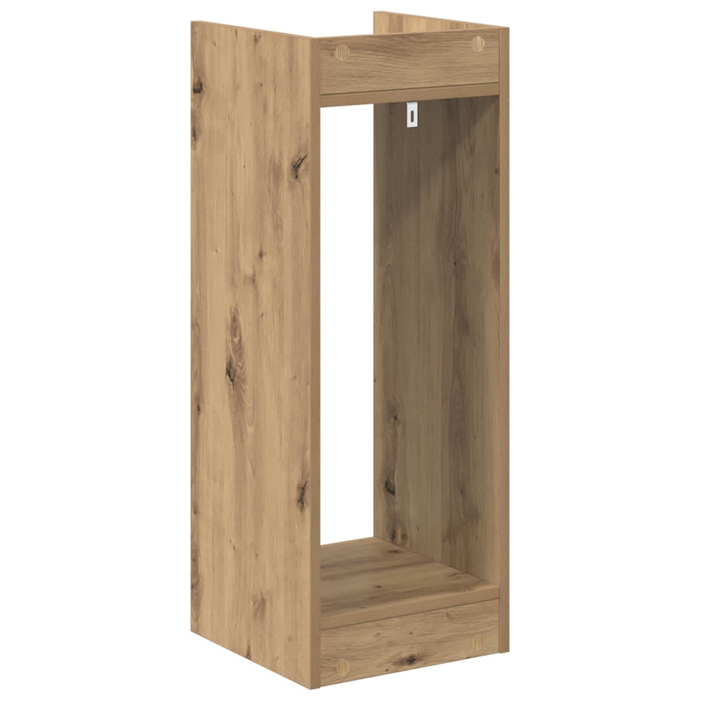 Planteholder Artisan-eg 30 x 30 x 80 cm Konstrueret træ