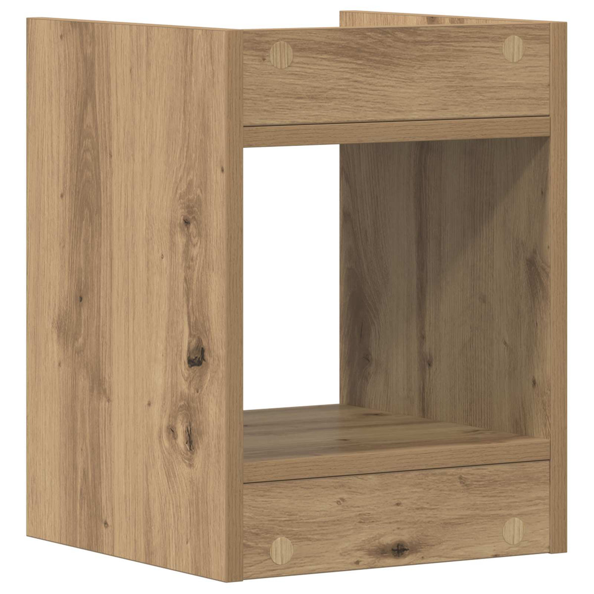 Planteholder Artisan-eg 30 x 30 x 40 cm Konstrueret træ