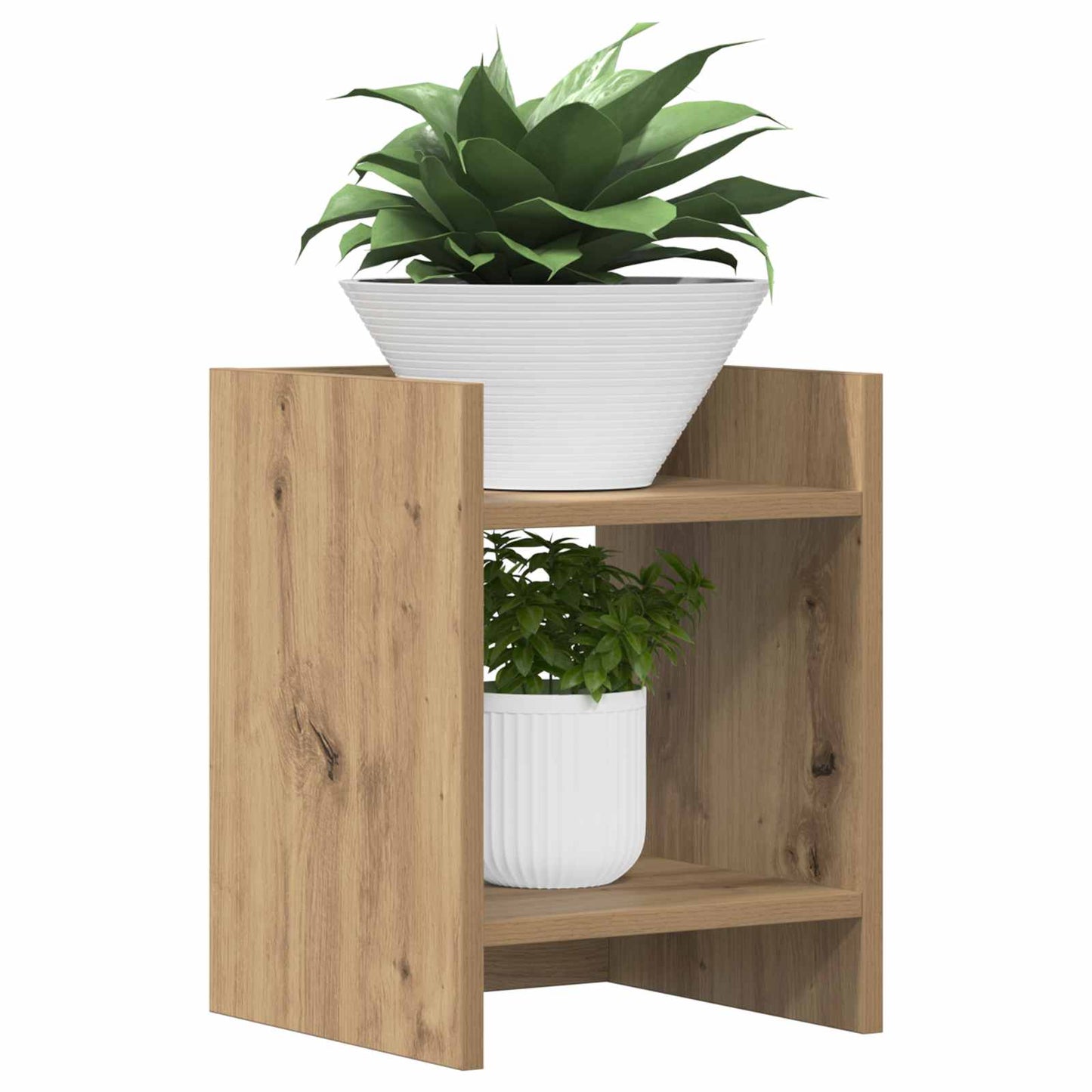 Planteholder Artisan-eg 30 x 30 x 40 cm Konstrueret træ
