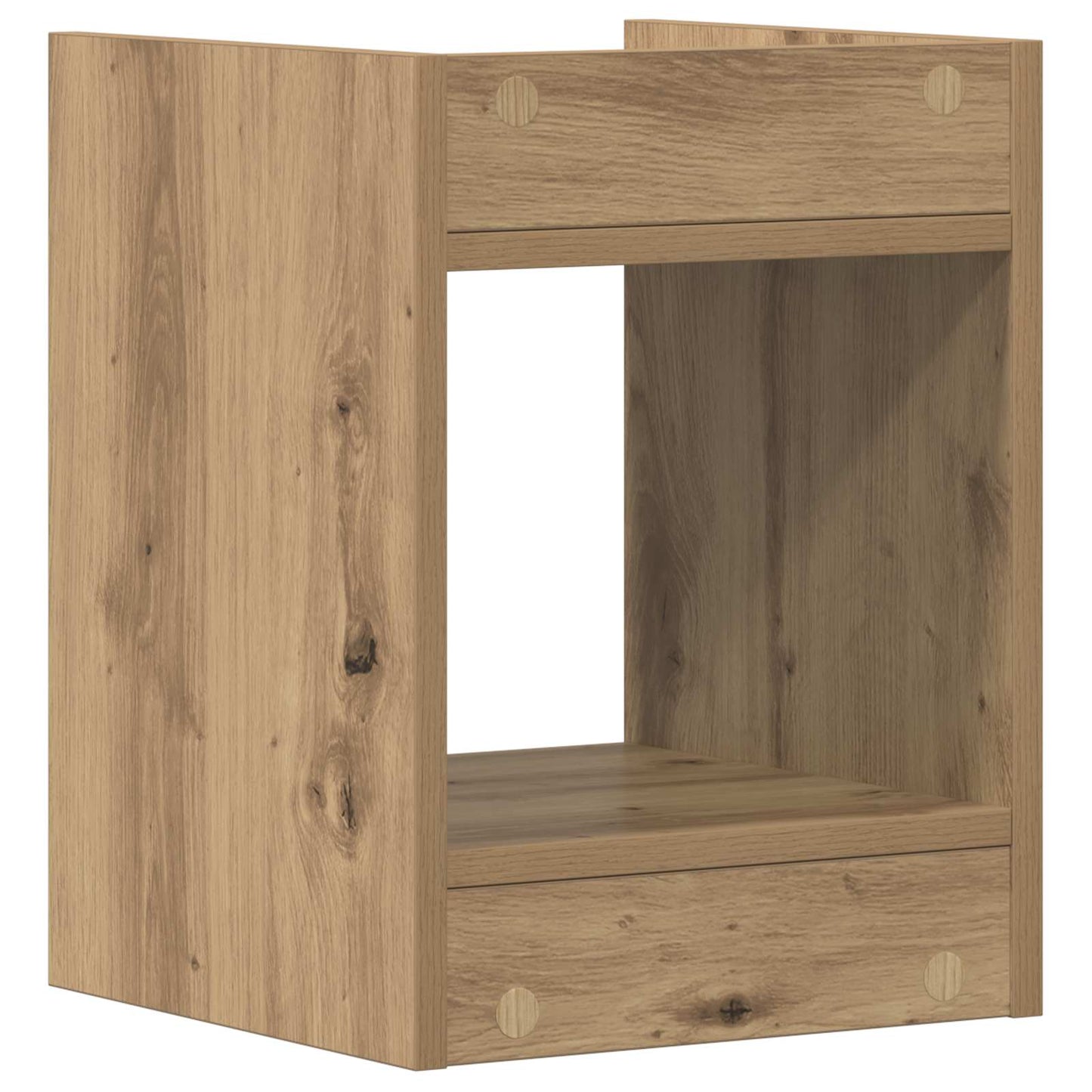 Planteholder 2 stk. Artisan-eg 30 x 30 x 40 cm Konstrueret træ
