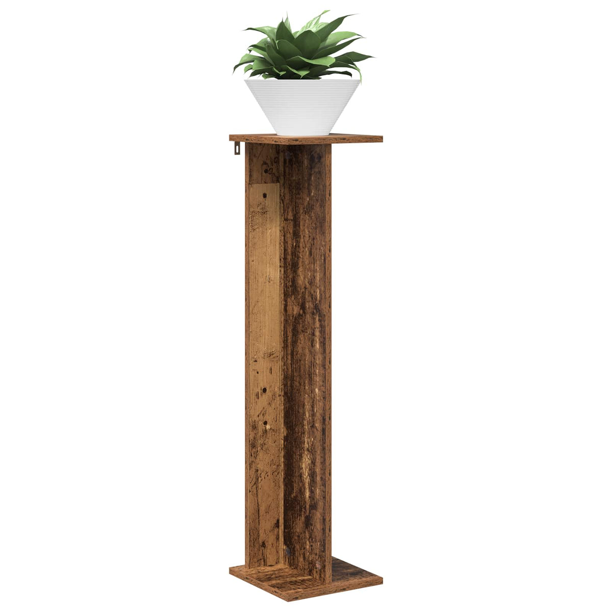 Planteholder Gammelt træ 25 x 25,5 x 100,5 cm Konstrueret træ