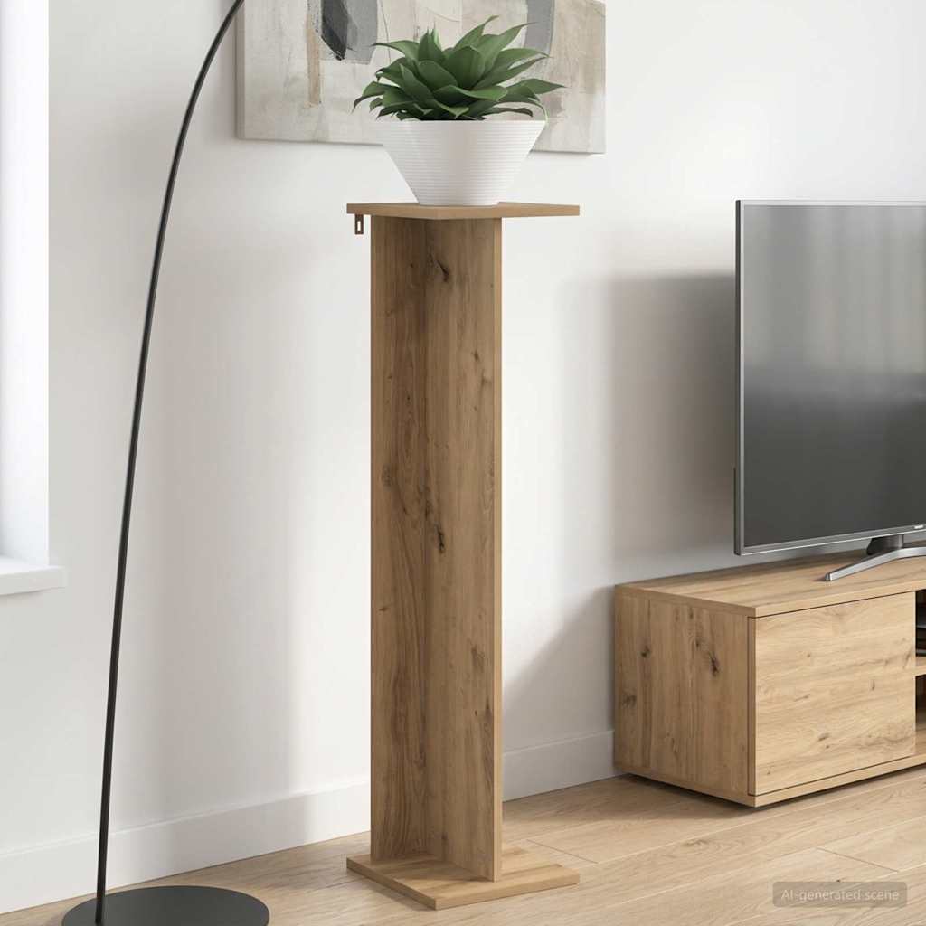 Planteholder Artisan-eg 25 x 25,5 x 100,5 cm Konstrueret træ