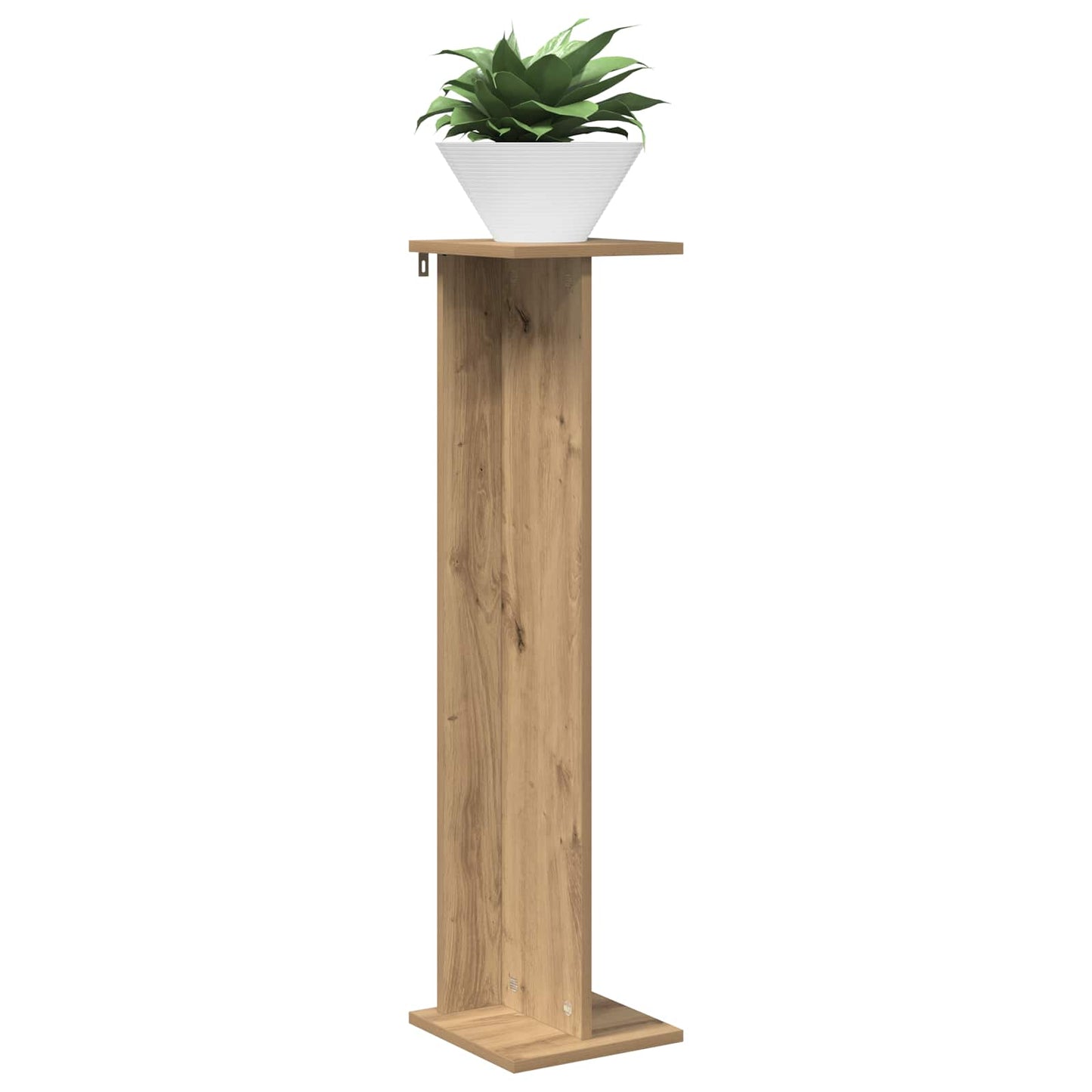 Planteholder Artisan-eg 25 x 25,5 x 100,5 cm Konstrueret træ