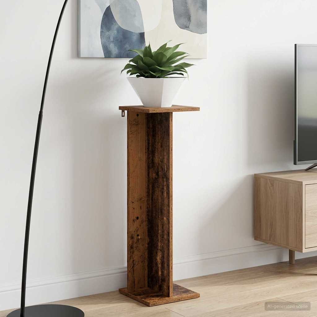Planteholder 2 stk. Gammelt træ 25 x 25,5 x 80,5 cm