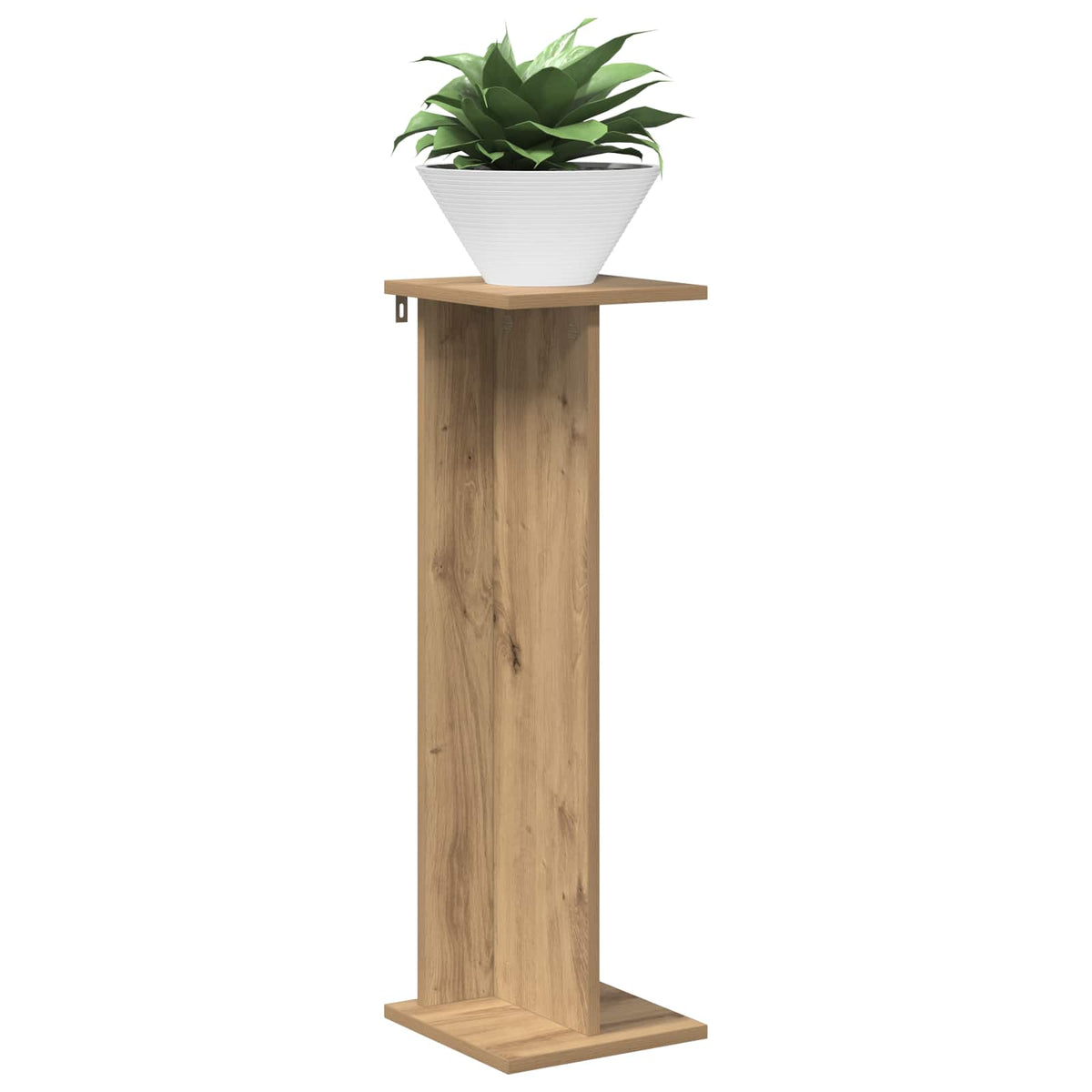 Planteholder Artisan-eg 25 x 25,5 x 80,5 cm Konstrueret træ