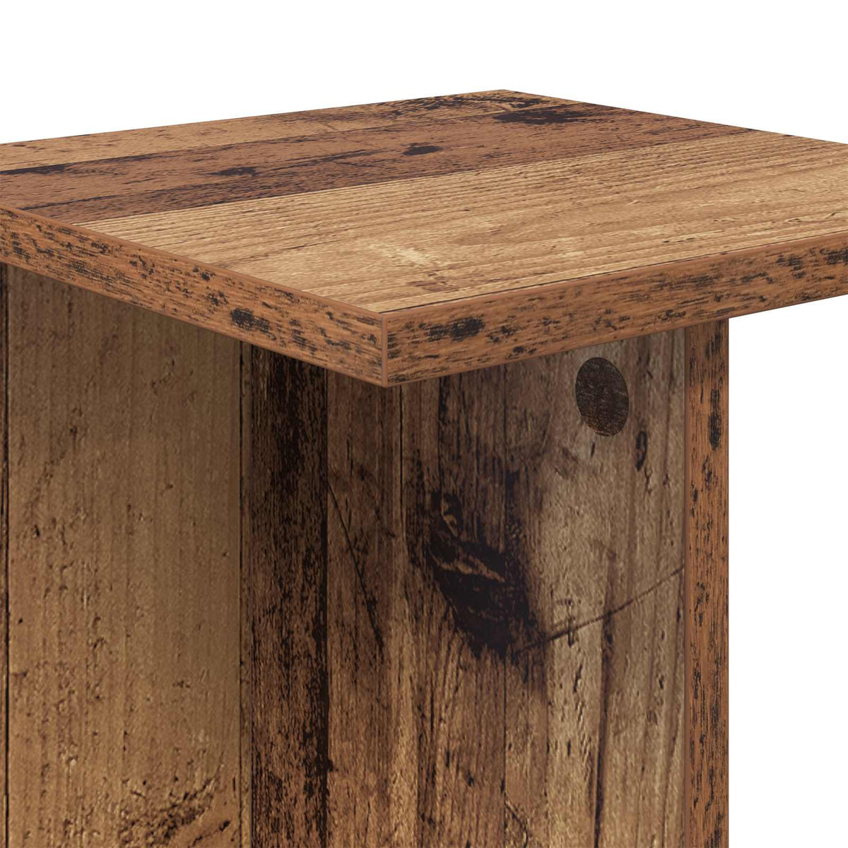 Planteholder Gammelt træ 25 x 25,5 x 60,5 cm Konstrueret træ