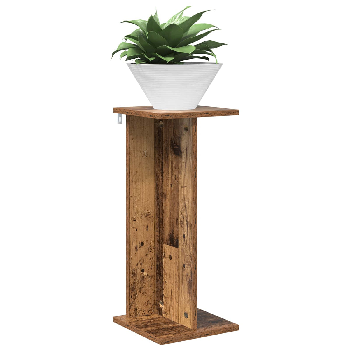 Planteholder 2 stk. Gammelt træ 25 x 25,5 x 60,5 cm