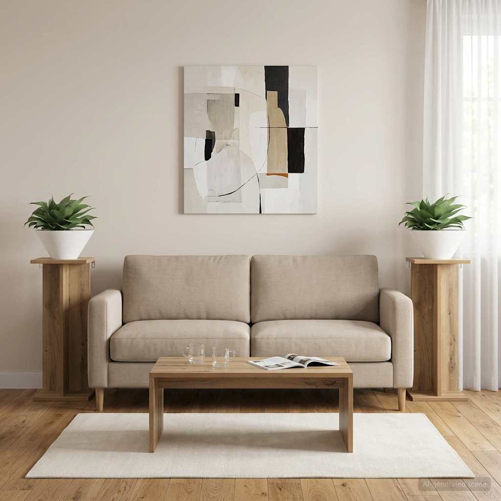 Planteholder 2 stk. Artisan-eg 25 x 25,5 x 60,5 cm