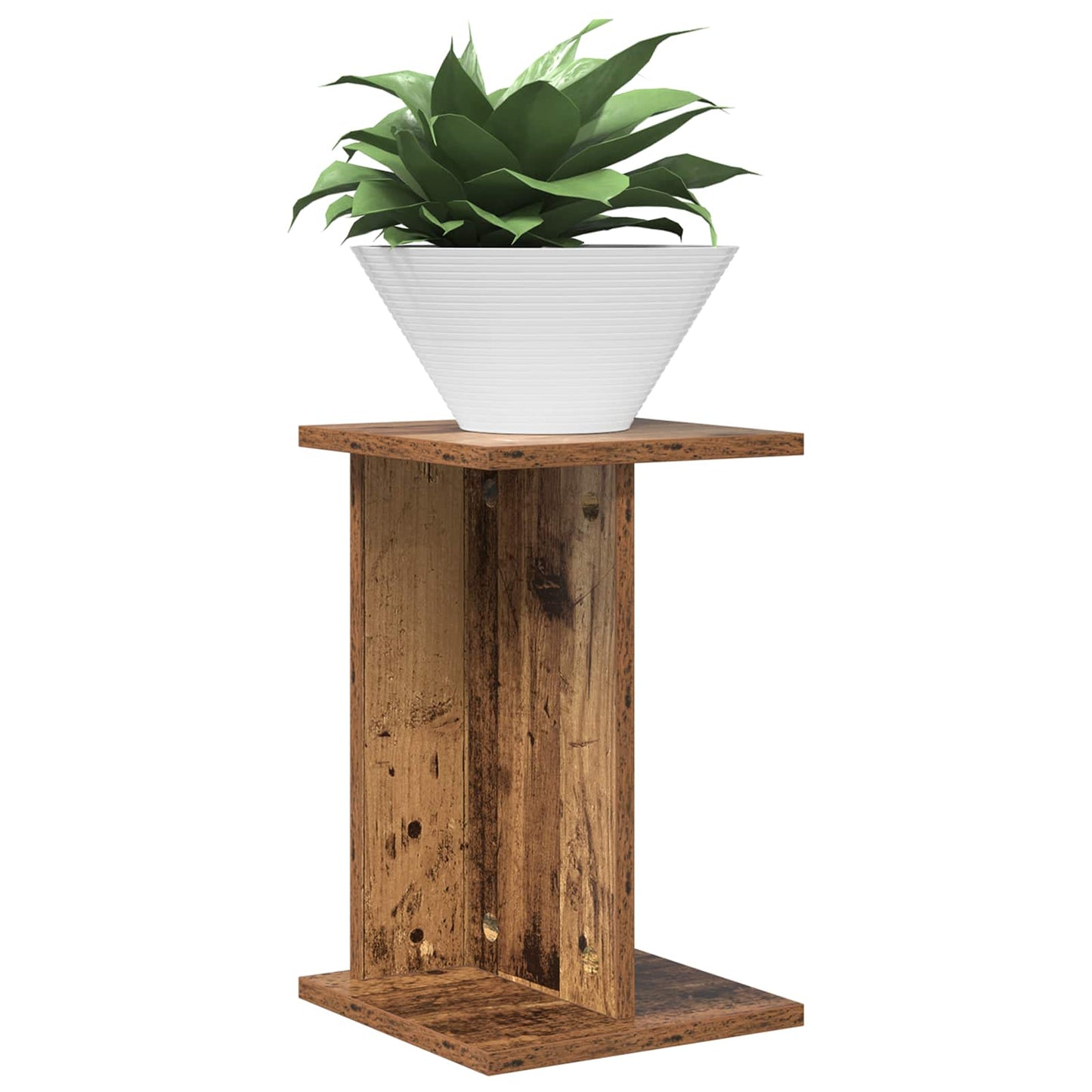 Planteholder 2 stk. Gammelt træ 25 x 25,5 x 40,5 cm