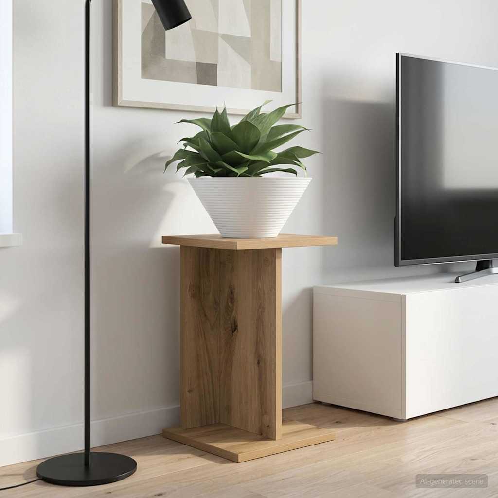 Planteholder Artisan-eg 25 x 25,5 x 40,5 cm Konstrueret træ