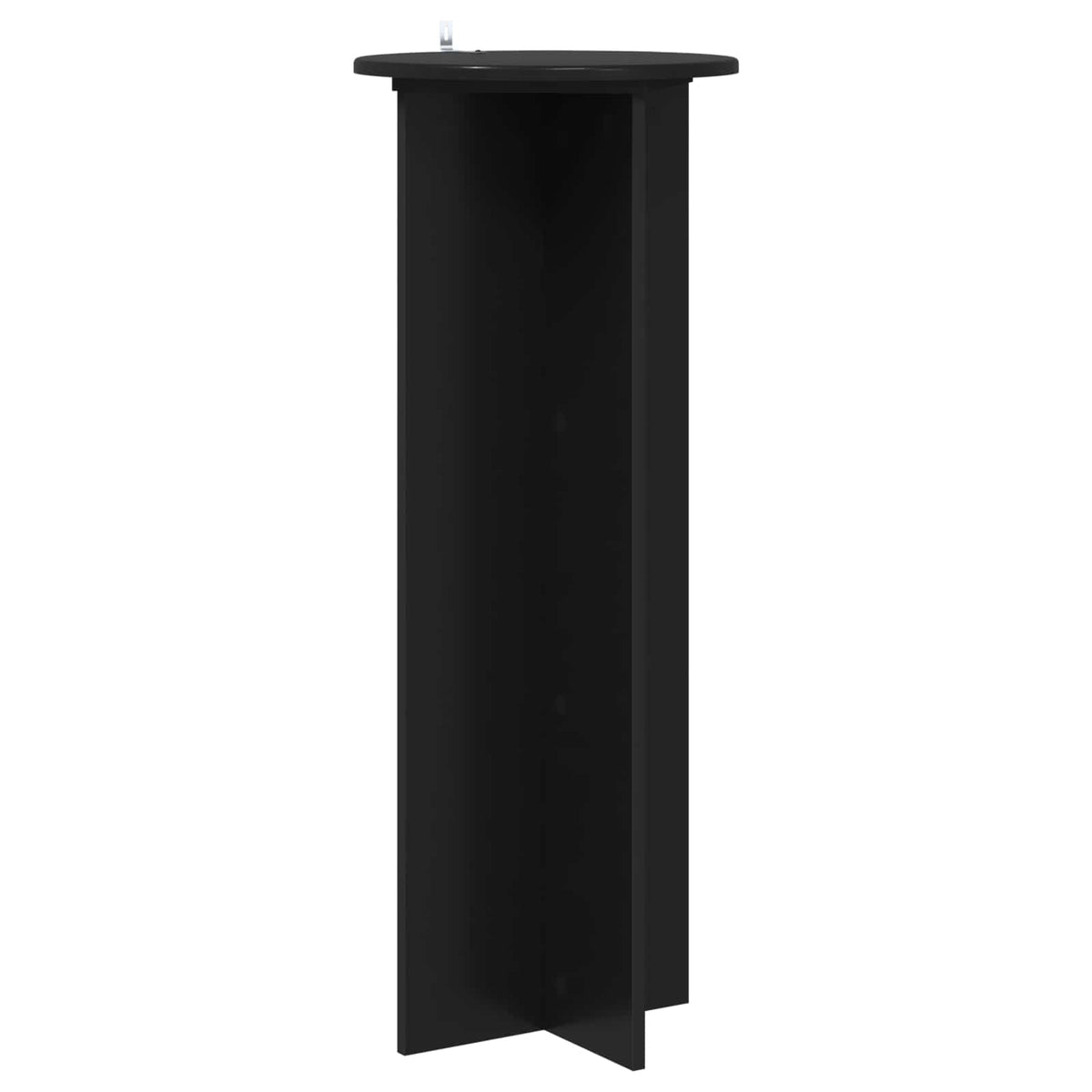 Planteholder 2 stk. Sort Ø40 x 100 cm Konstrueret træ