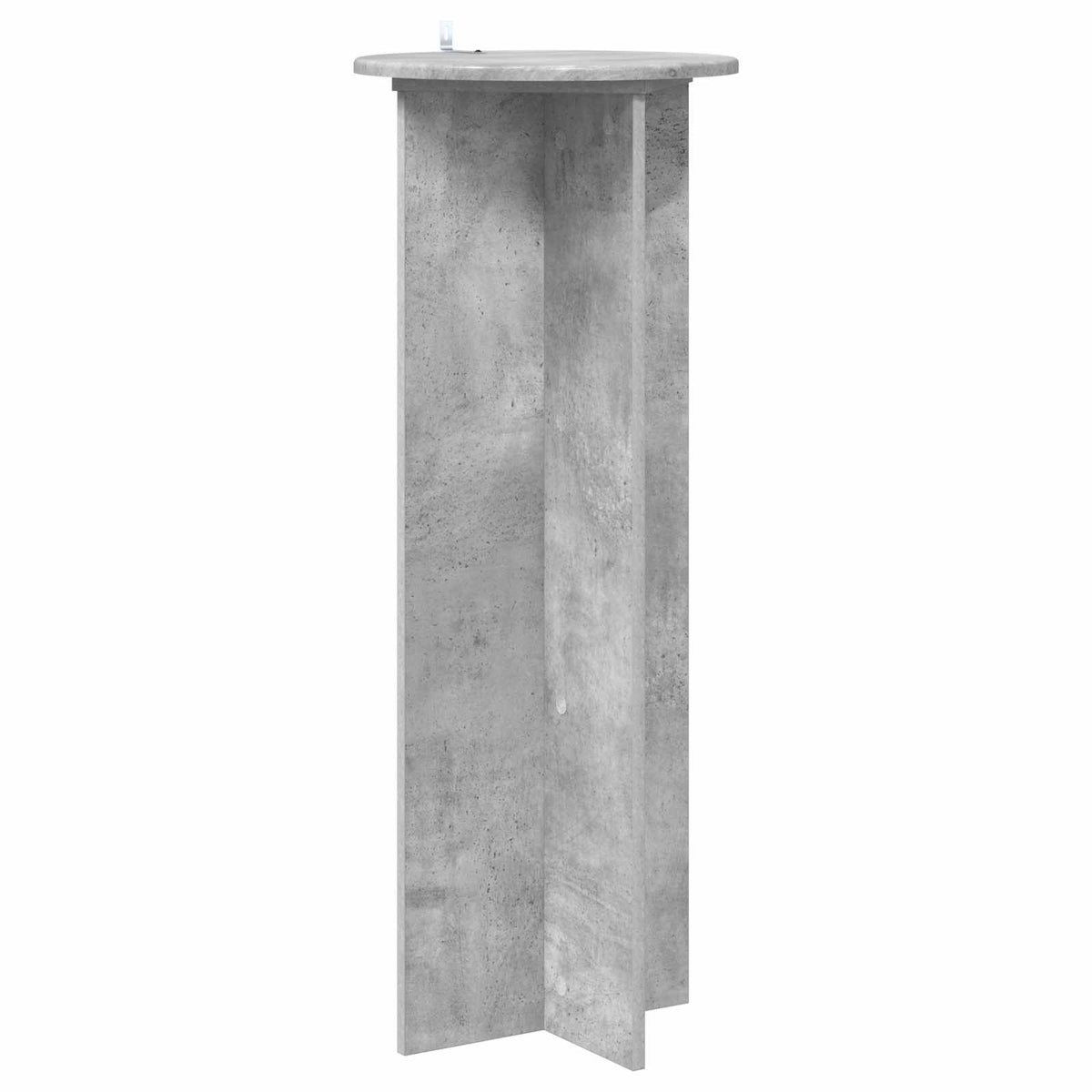 Planteholder 2 stk. Betongrå Ø40 x 100 cm Konstrueret træ