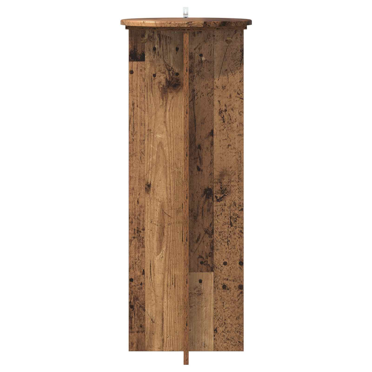 Planteholder 2 stk. Gammelt træ Ø40 x 100 cm Konstrueret træ