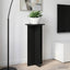 Planteholder 2 stk. Sort 40 x 40 x 80 cm Konstrueret træ