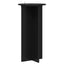 Planteholder 2 stk. Sort 40 x 40 x 80 cm Konstrueret træ