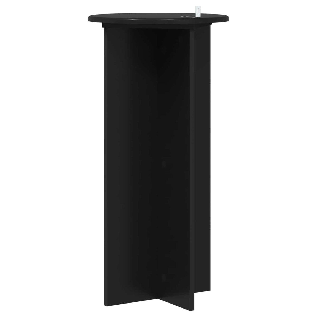 Planteholder 2 stk. Sort 40 x 40 x 80 cm Konstrueret træ