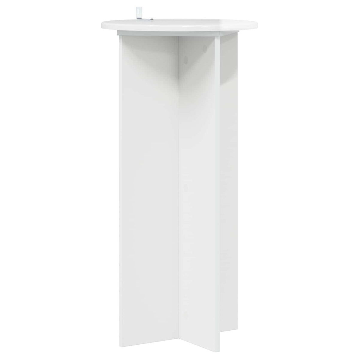 Planteholder 2 stk. Hvid højglans 40 x 40 x 80 cm