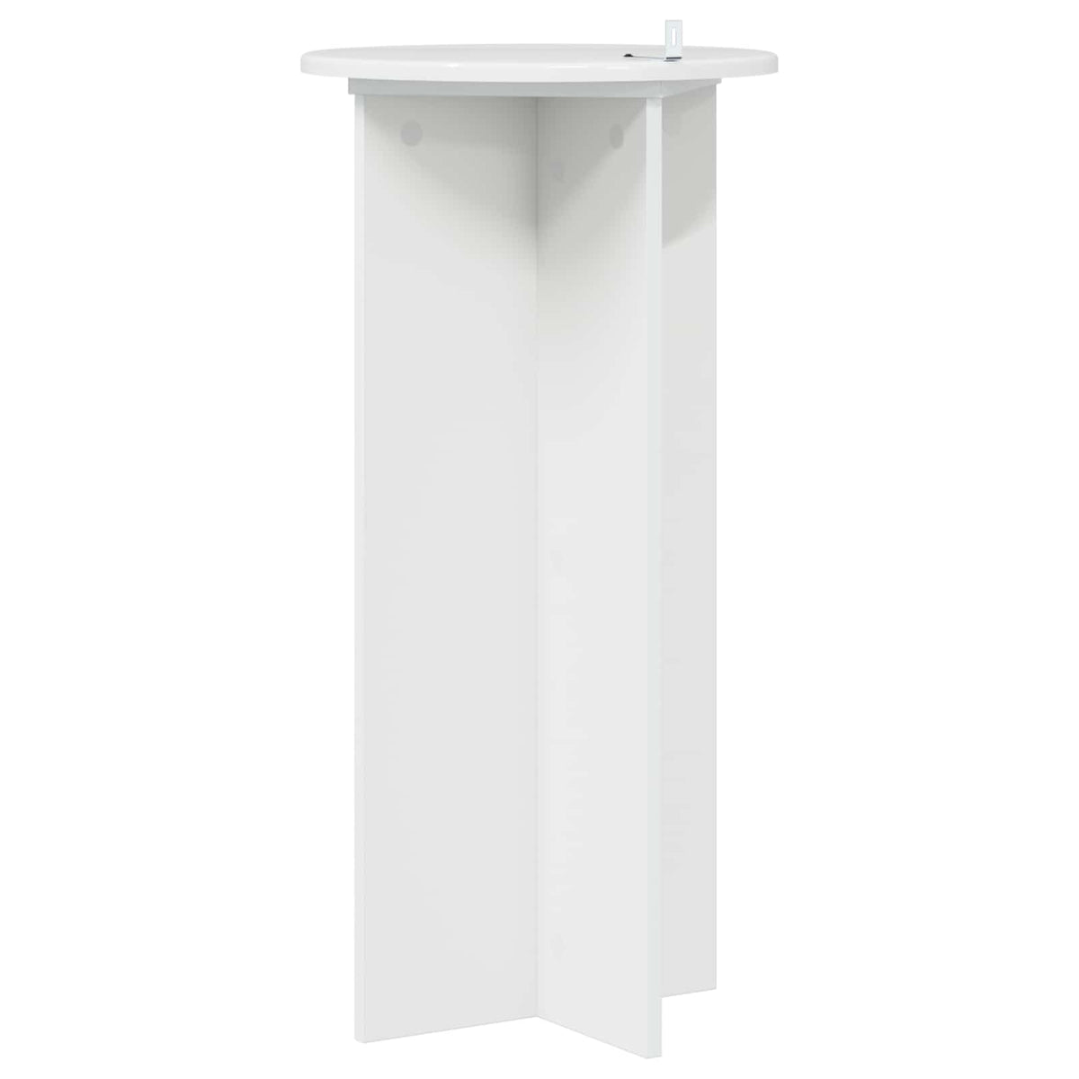 Planteholder 2 stk. Hvid højglans 40 x 40 x 80 cm