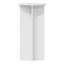 Planteholder 2 stk. Hvid højglans 40 x 40 x 80 cm