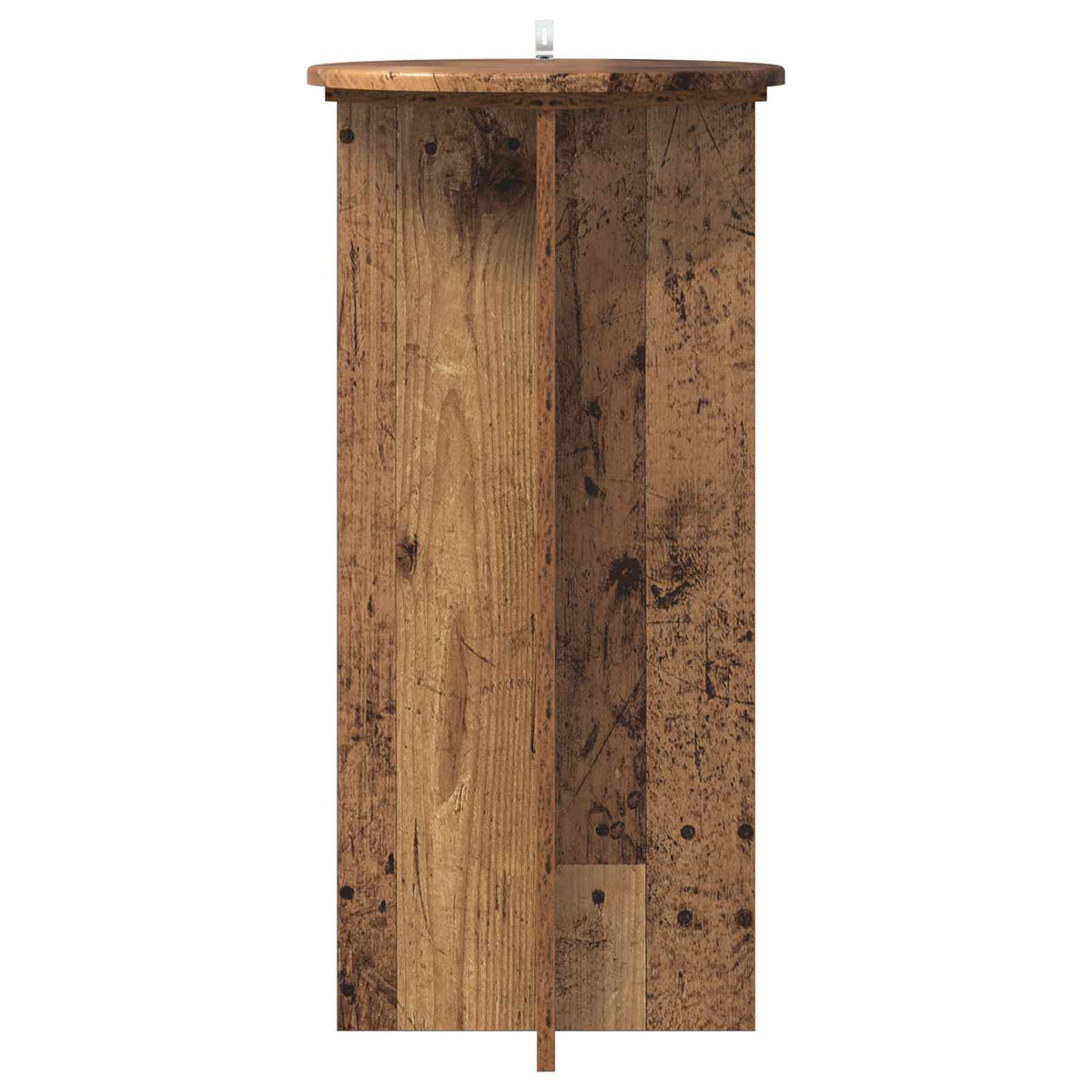 Planteholder 2 stk. Gammelt træ 40 x 40 x 80 cm Konstrueret træ