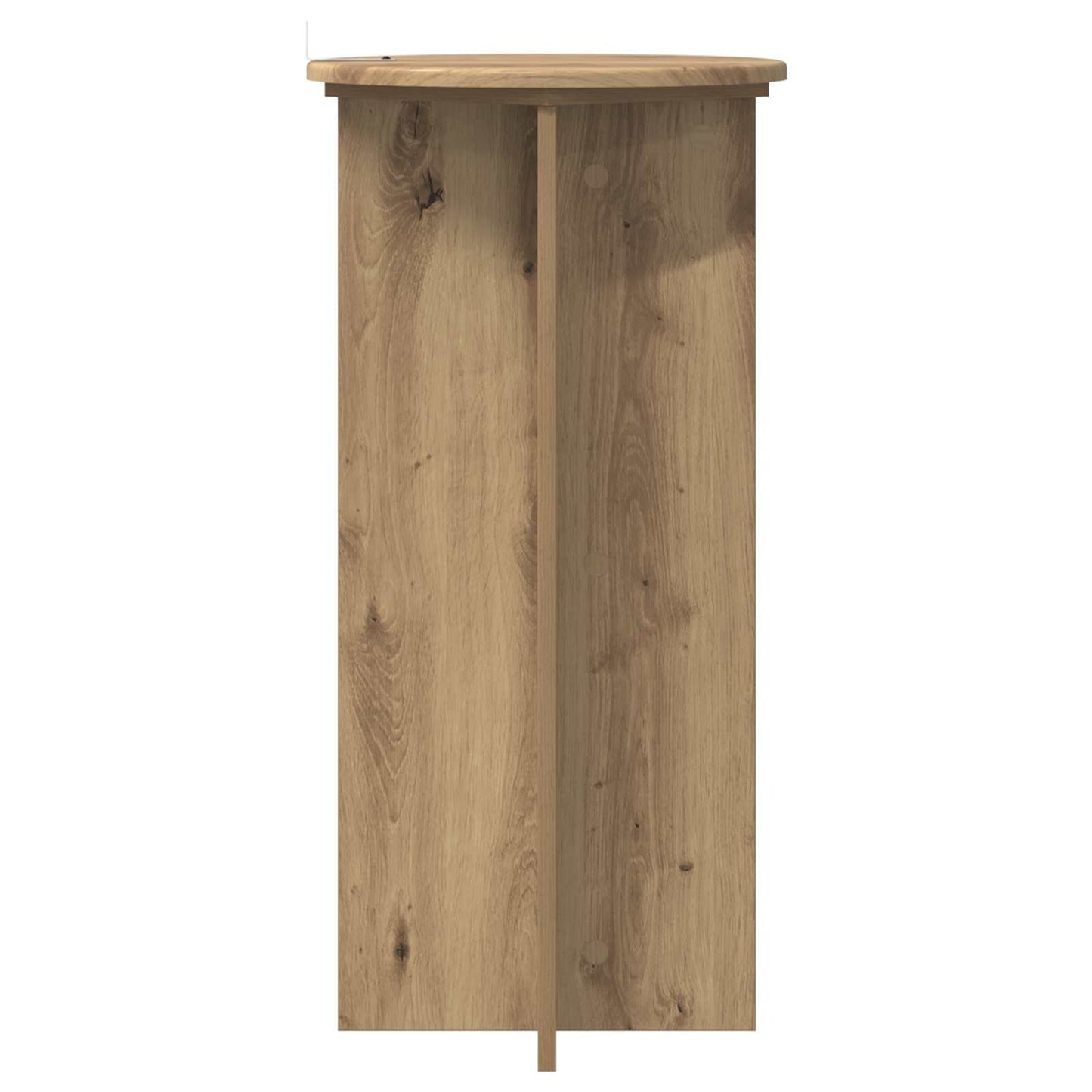 Planteholder 2 stk. Artisan-eg 40 x 40 x 80 cm Konstrueret træ
