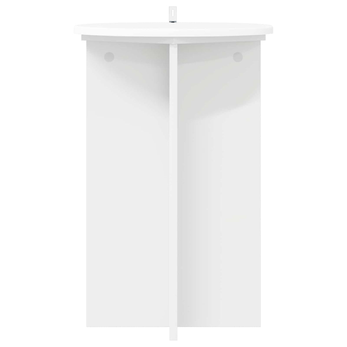 Planteholder 2 stk. Hvid Ø40 x 60 cm Konstrueret træ