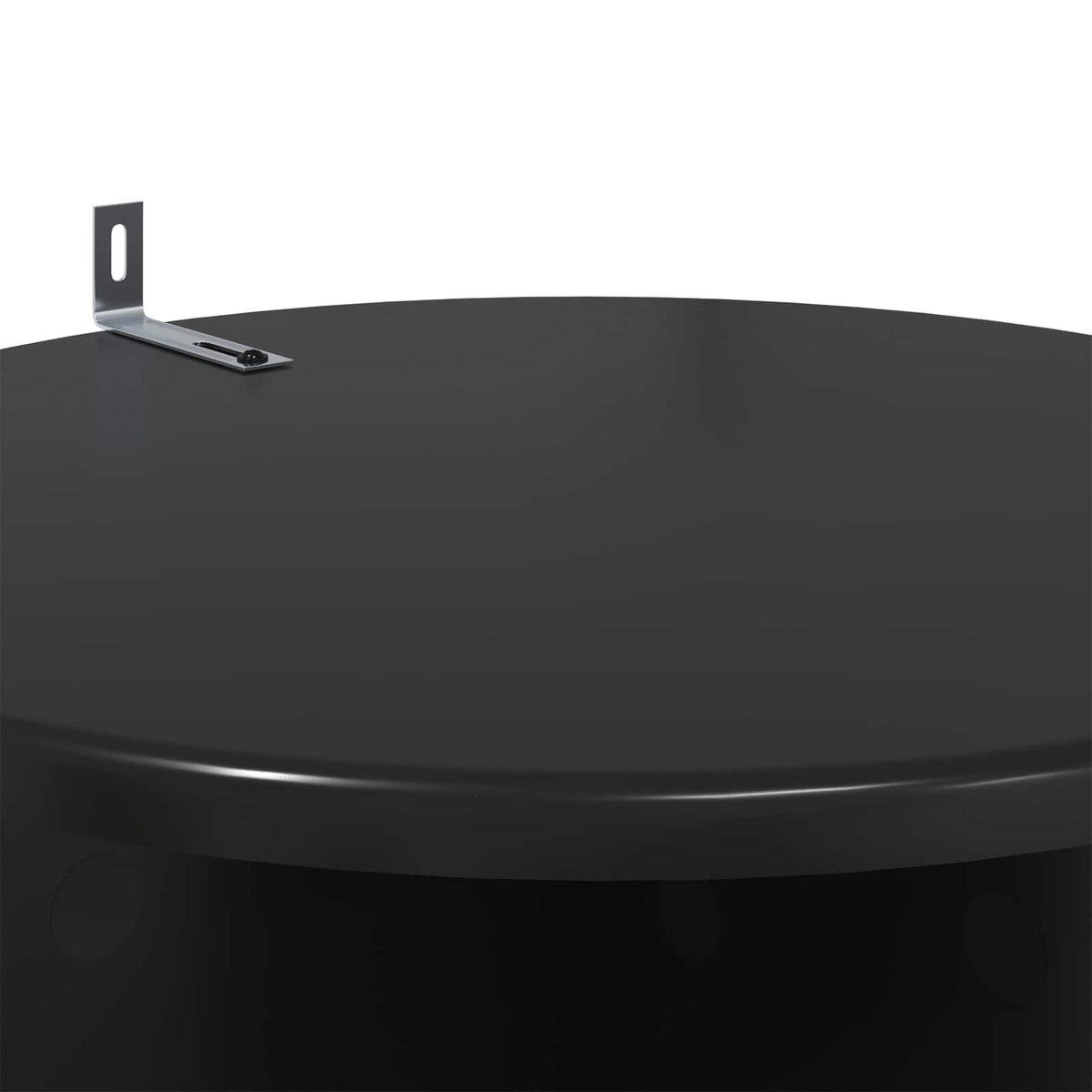 Planteholder 2 stk. Sort Ø40 x 60 cm Konstrueret træ