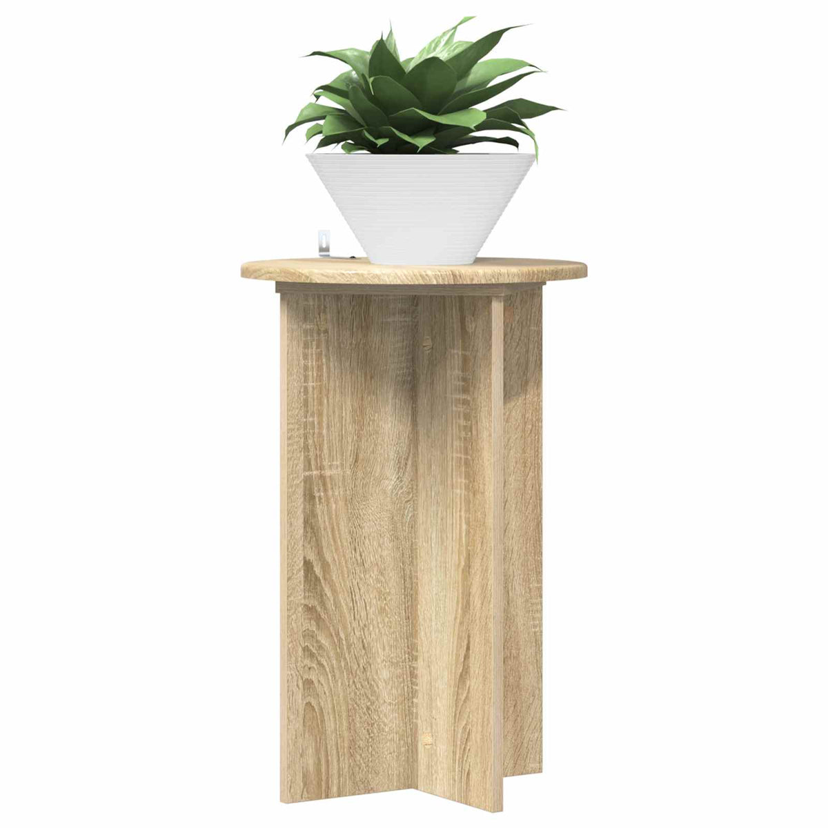 Planteholder 2 stk. Sonoma-eg Ø40 x 60 cm Konstrueret træ
