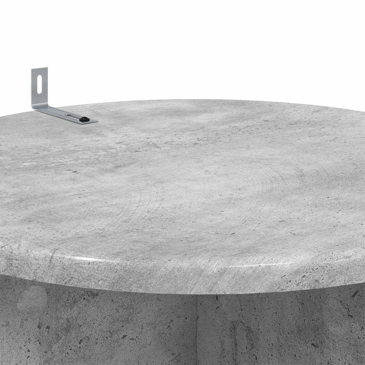 Planteholder 2 stk. Betongrå Ø40 x 60 cm Konstrueret træ