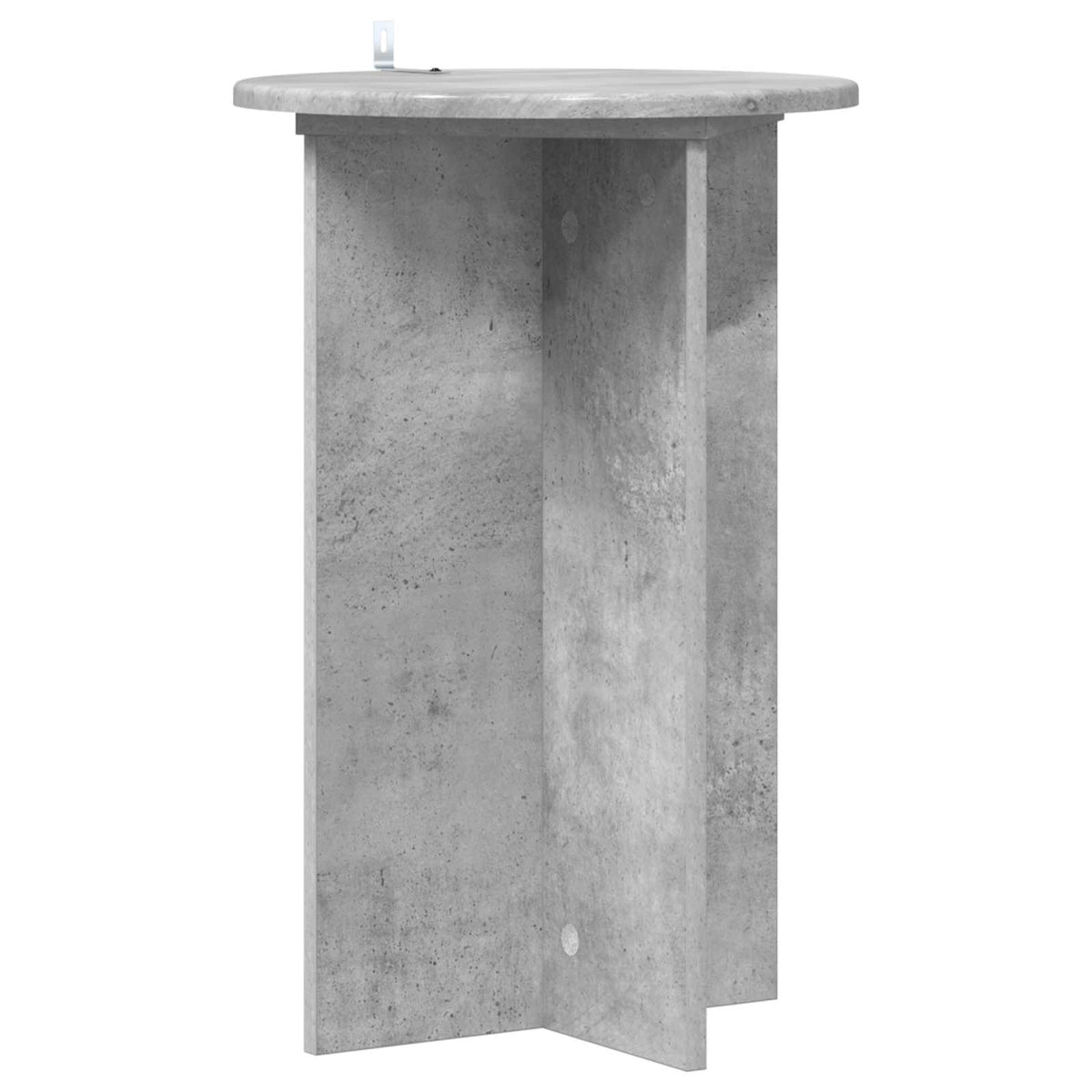 Planteholder 2 stk. Betongrå Ø40 x 60 cm Konstrueret træ