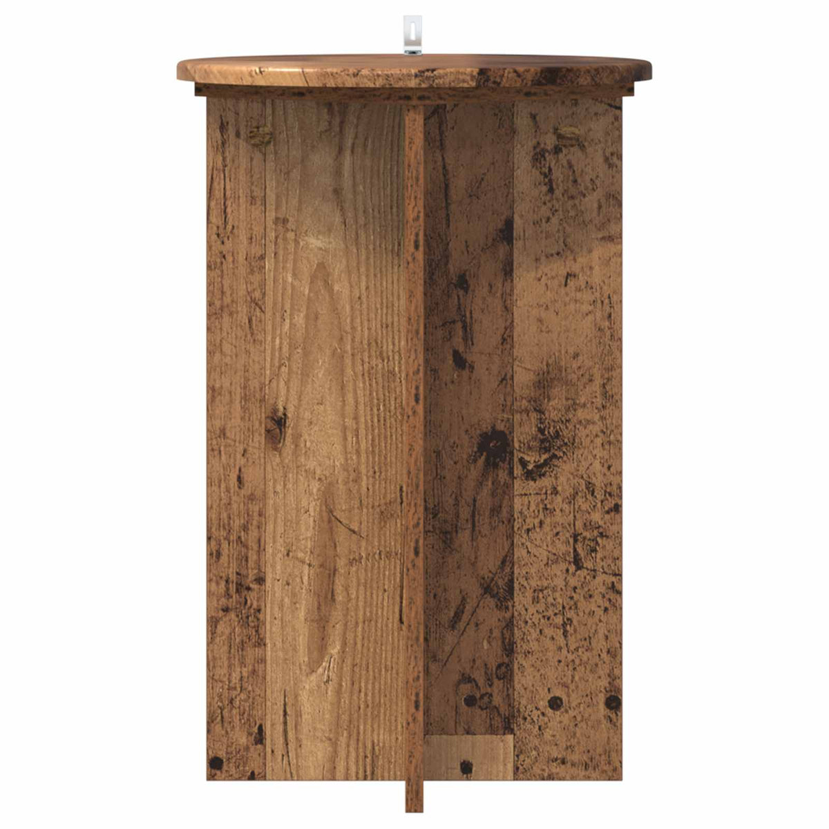 Planteholder 2 stk. Gammelt træ Ø40 x 60 cm Konstrueret træ