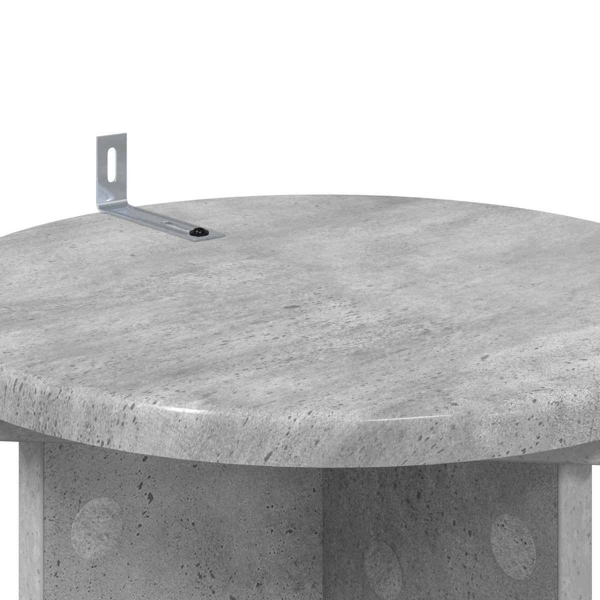 Planteholder 2 stk. Betongrå 29,5 x 29,5 x 60 cm