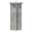 Planteholder 2 stk. Betongrå 29,5 x 29,5 x 60 cm