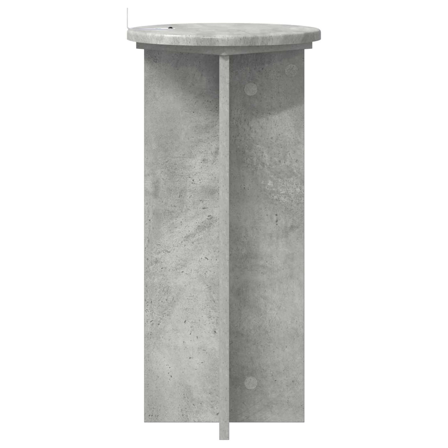 Planteholder 2 stk. Betongrå 29,5 x 29,5 x 60 cm
