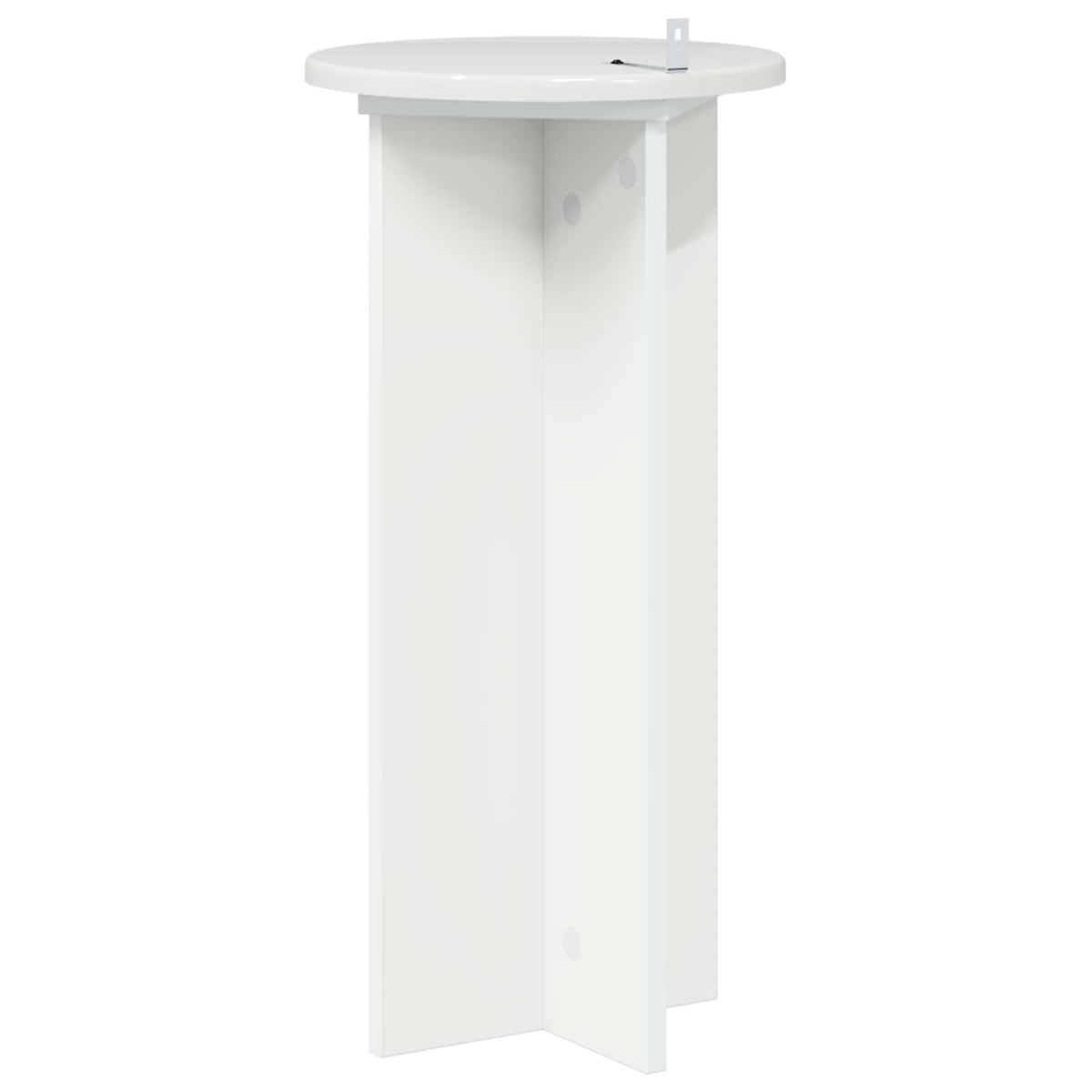 Planteholder 2 stk. Hvid højglans 29,5 x 29,5 x 60 cm
