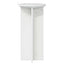Planteholder 2 stk. Hvid højglans 29,5 x 29,5 x 60 cm