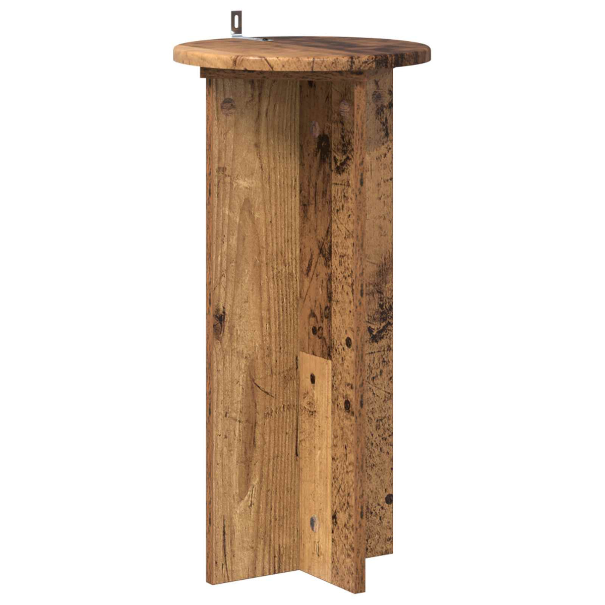 Planteholder 2 stk. Gammelt træ 29,5 x 29,5 x 60 cm