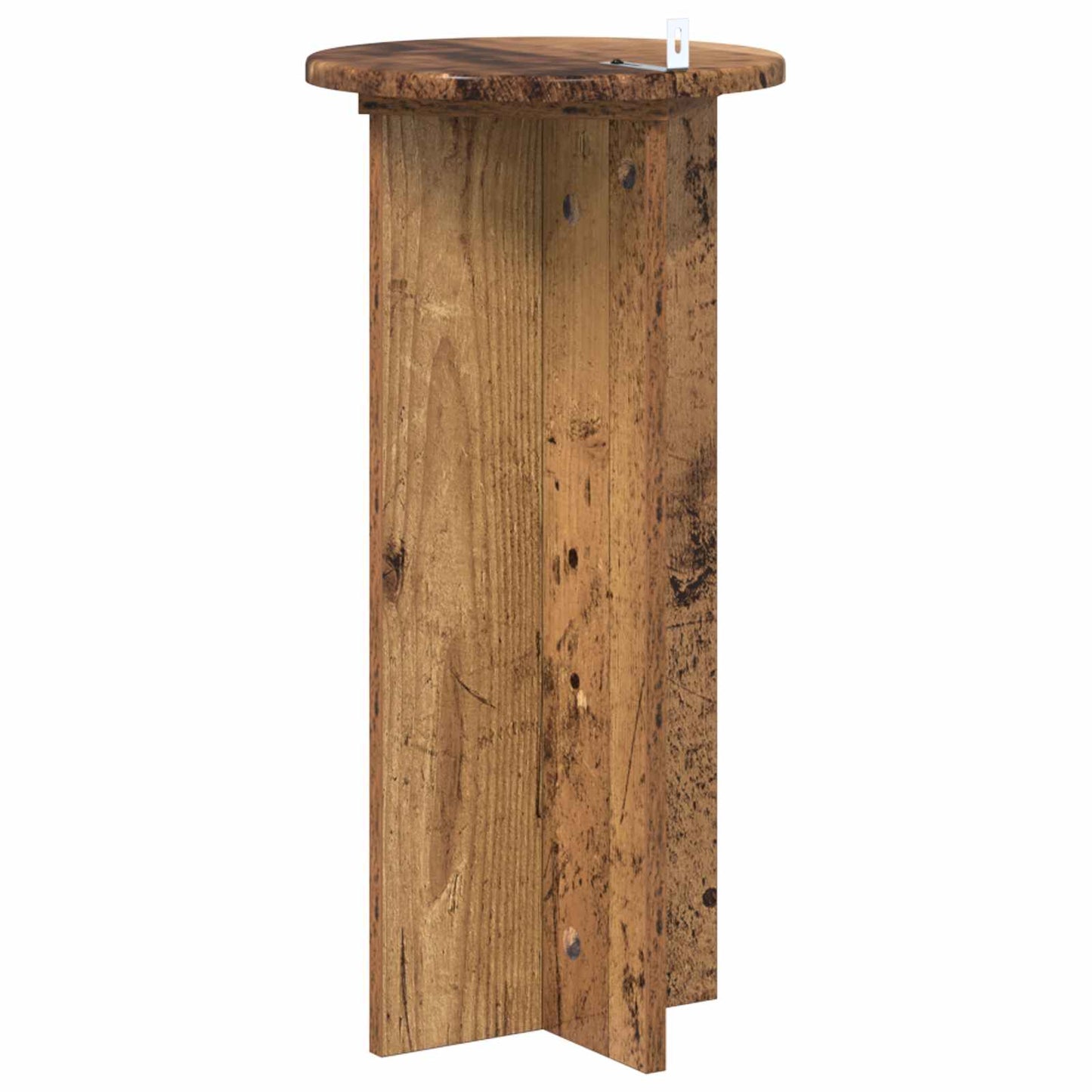Planteholder 2 stk. Gammelt træ 29,5 x 29,5 x 60 cm