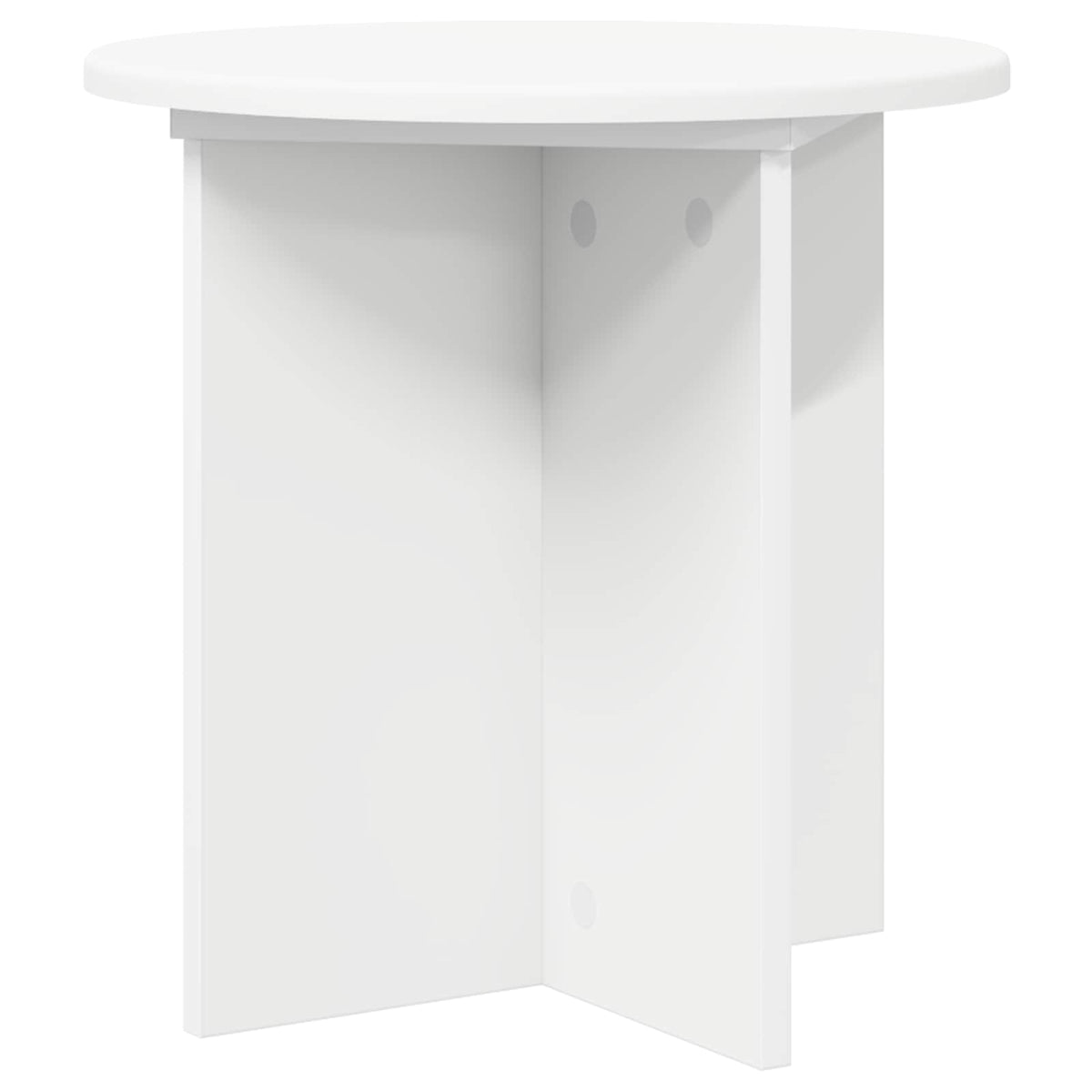 Planteholder 2 stk. Hvid Ø40 x 40 cm Konstrueret træ