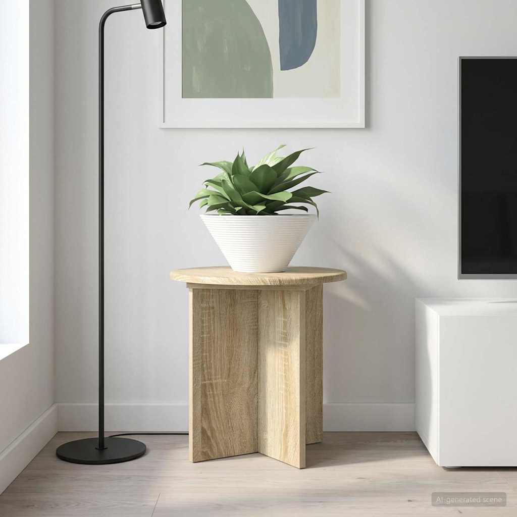 Planteholder 2 stk. Sonoma-eg 40 x 40 x 40 cm Konstrueret træ