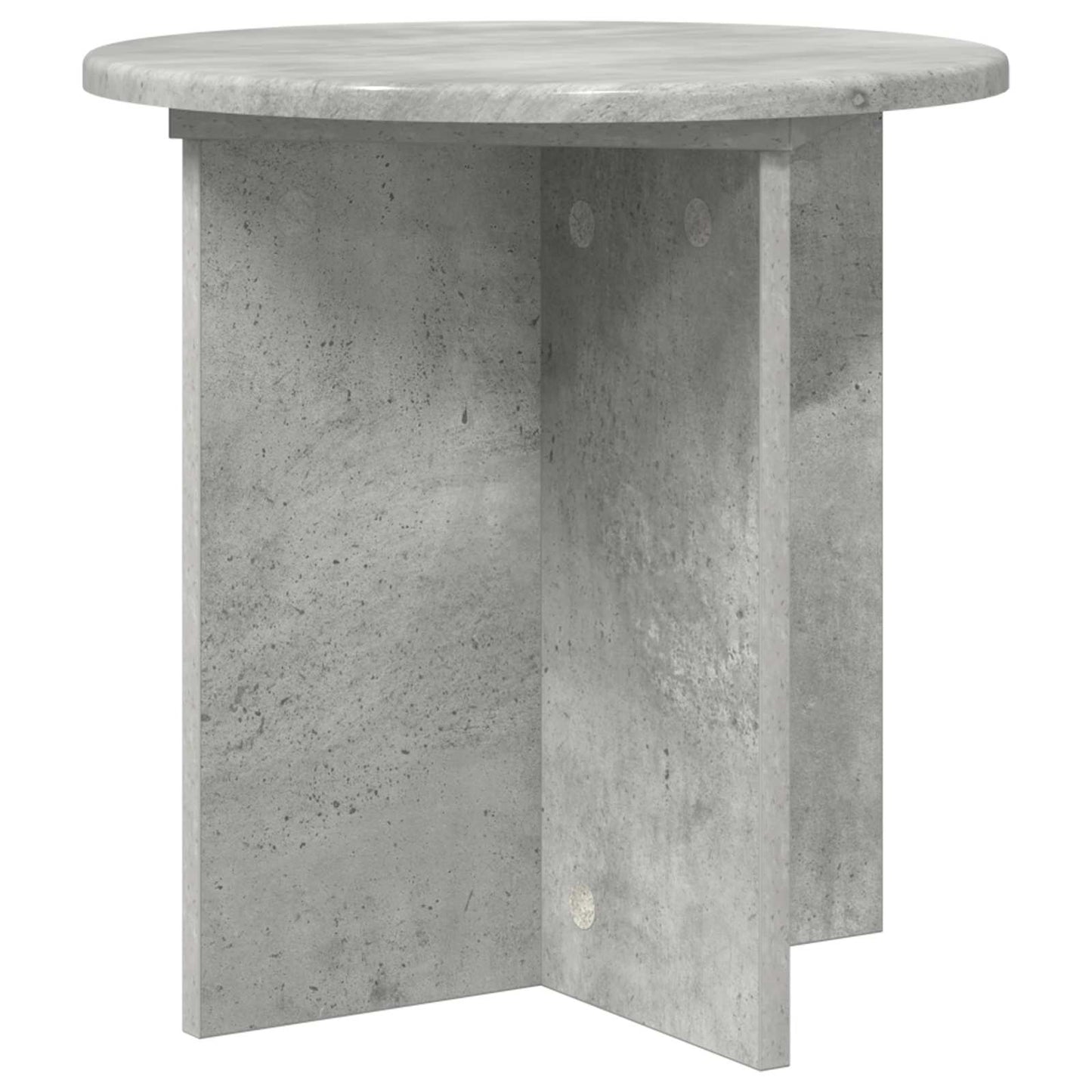 Planteholder 2 stk. Betongrå 40 x 40 x 40 cm Konstrueret træ