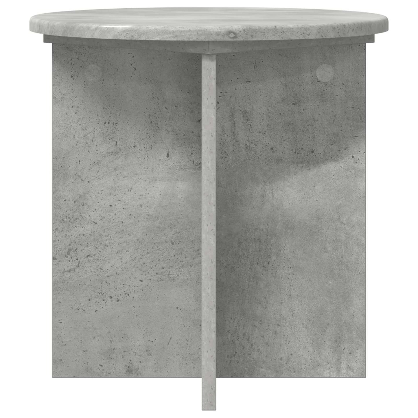 Planteholder 2 stk. Betongrå 40 x 40 x 40 cm Konstrueret træ